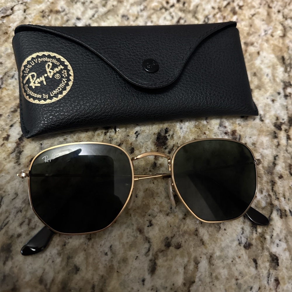 ray-ban hexagonal sunglasses